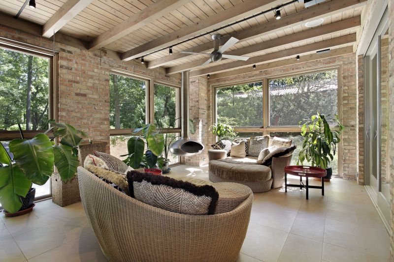 Interior of a Sunroom